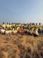 New Year sunrise at Kembre Hill with H.H. Swamiji - Kara Seva Shivir - SCM Shirali - 2025 - Day 5 (1 Jan 2026)